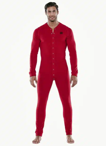 CODE 22 Union Suit Red
