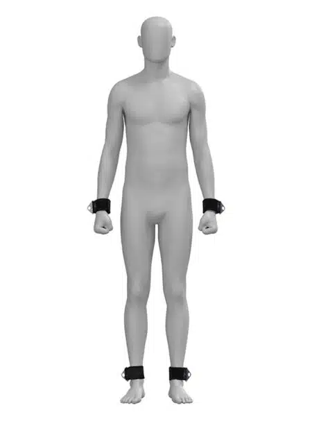 Haftanstalt - Heavy Duty Ankle Cuffs