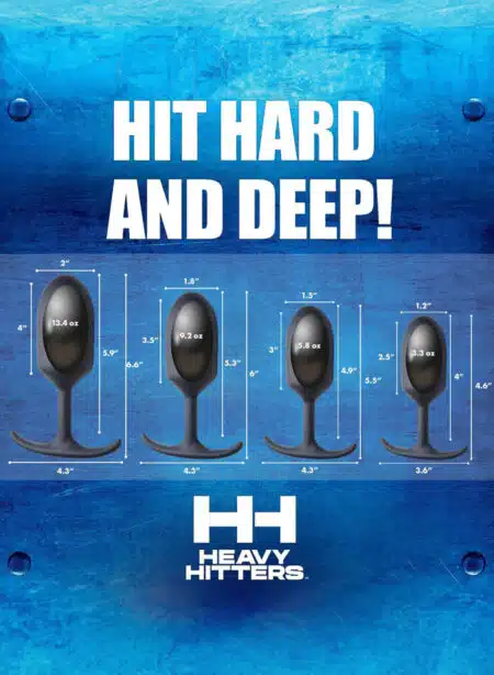 Heavy Hitters Weighted Comfort Plug