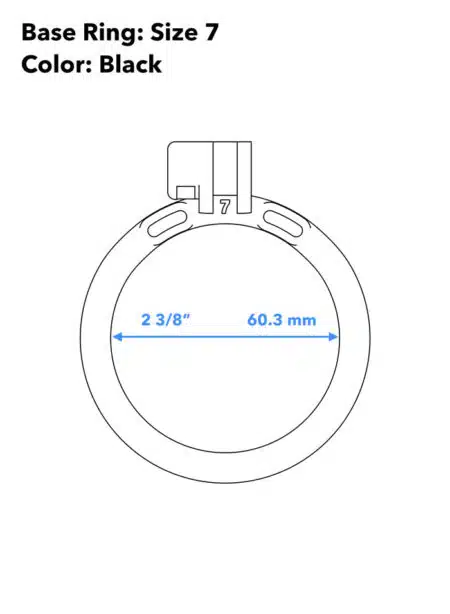 KINK3D Base Ring Black
