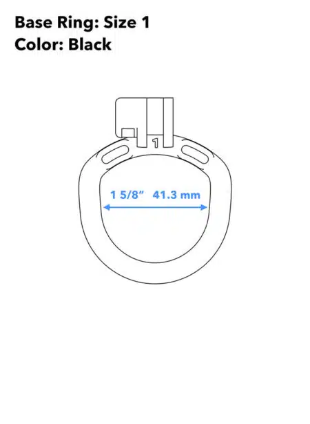 KINK3D Base Ring Black
