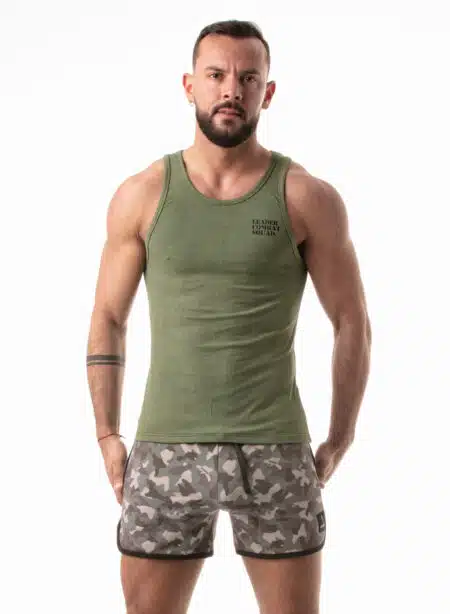 Leader G.I. Army Tanktop Khaki