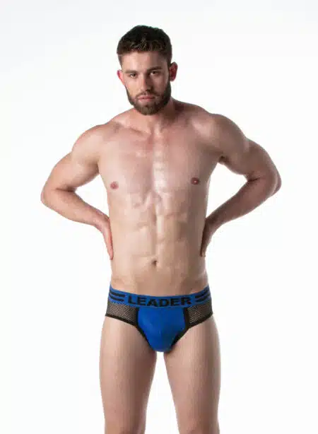 Leader Loaded Brief Blue