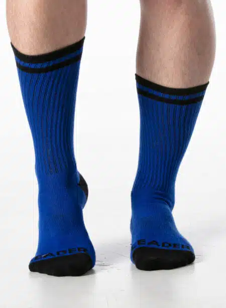 Leader Loaded Soccer Socks Blue