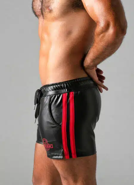 Locker Gear 2 Stripe Short Red
