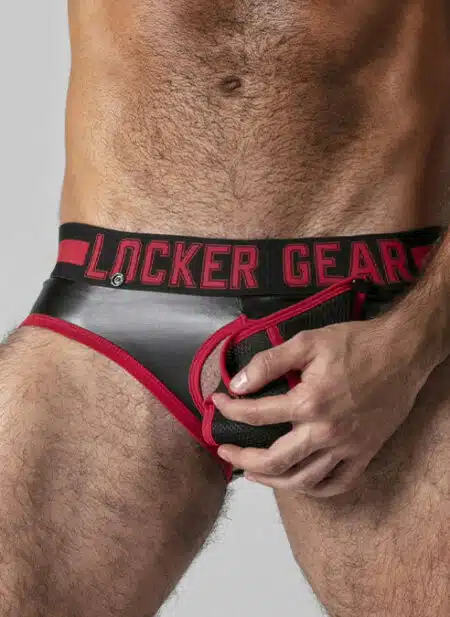 Locker Gear Full Access Brief Red