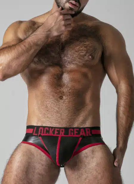 Locker Gear Full Access Brief Red