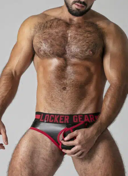 Locker Gear Full Access Brief Red