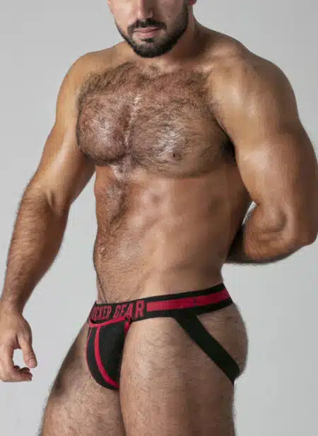 Locker Gear Full Access Jockstrap Red