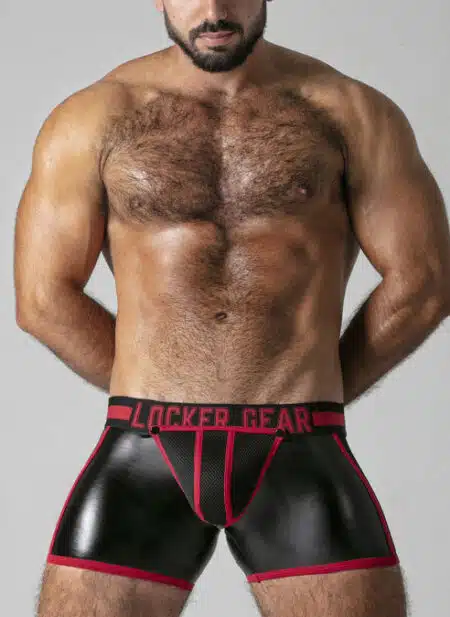 Locker Gear Full Access Shorts Red