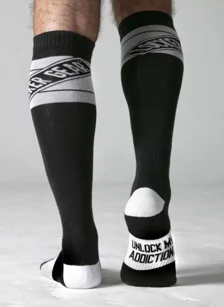 Locker Gear Knee High Socks White