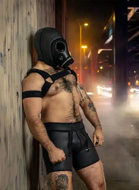 Mr. S Blackout Gas Mask Hood