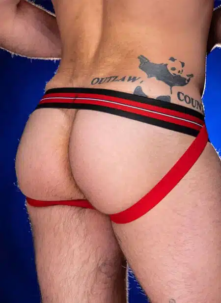 Mr. S Frontline Jockstrap Red