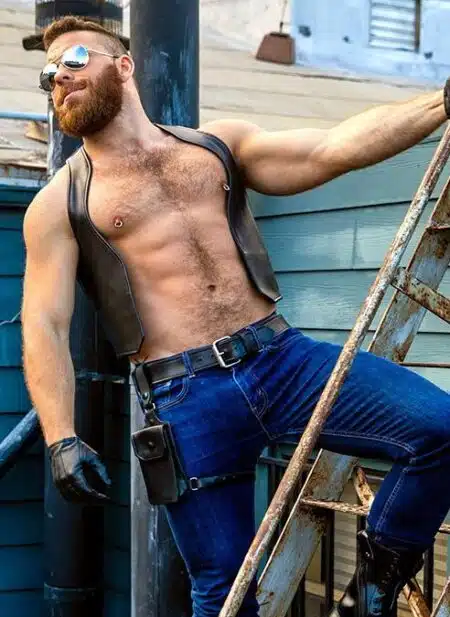 Mr. S Leather Berlin Bar Vest