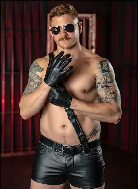Mr. S Leather CHP Motorcycle Officers' Gloves