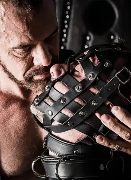 Mr. S Leather Fetters Strap Face Cage