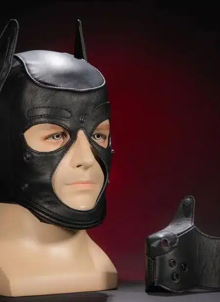 Mr. S Leather K9 Pup Hood Black
