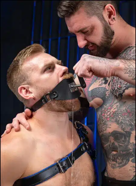 Mr. S Leather Screwed & Twisted Ball Gag