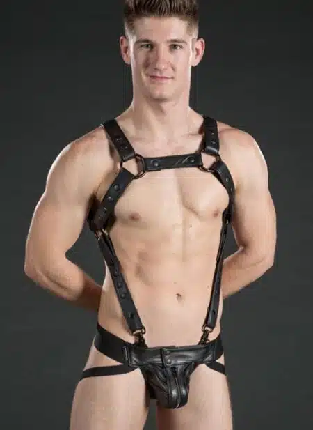 Mr. S Leather Sport Jock 2.0 All Black