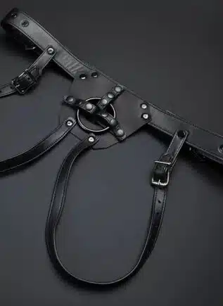 Mr. S Leather Strap On Dildo Harness