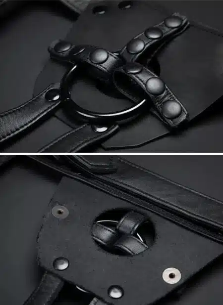 Mr. S Leather Strap On Dildo Harness