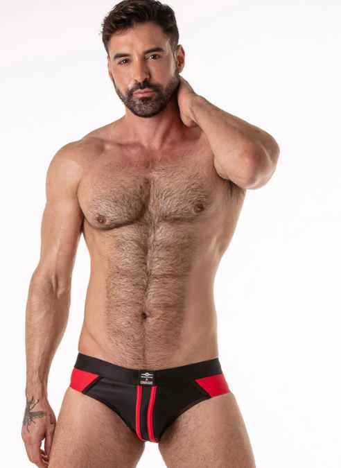 Mr. S Leather X Locker Gear Pool Boy Swim Brief