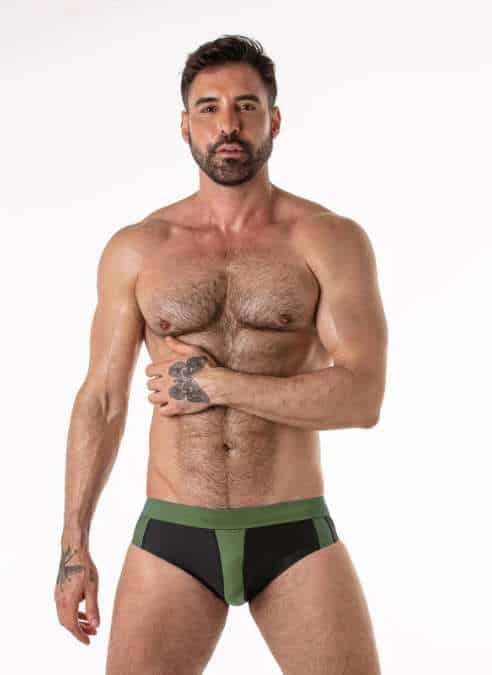 Mr. S Leather X Locker Gear Soaker Swim Brief