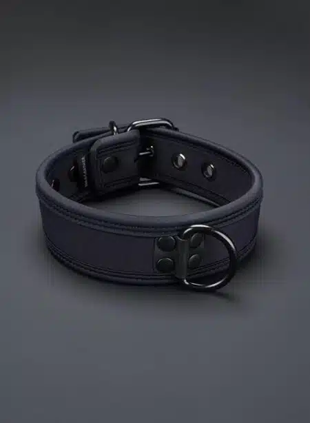 Mr. S Neo Carbon black Puppy Collar