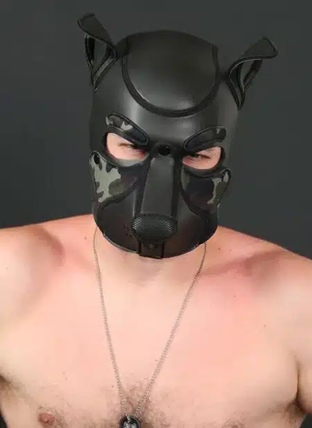Mr. S Neo Frisky Pup Hood Camo