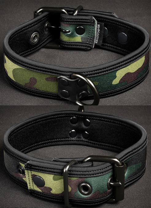 Mr. S Neoprene Puppy Collar Camo