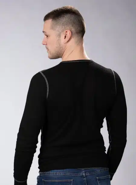 Mr. Thermal Shirt Black