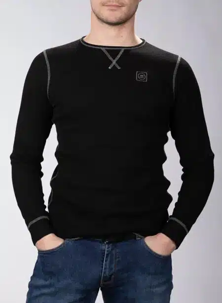 Mr. Thermal Shirt Black