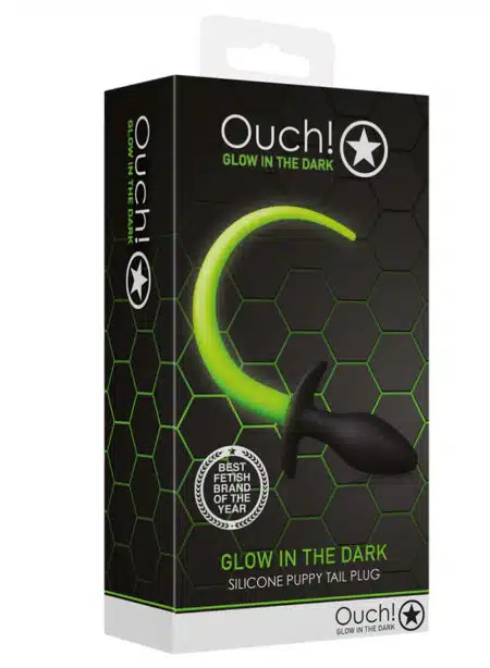 Ouch Glow In The dark Pup Tail