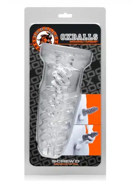 Oxballs Screw'd Corkscrew Masturbator