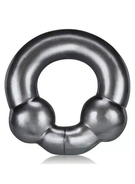 Oxballs Ultraballs Cock Ring 2-Pack Steel / Red
