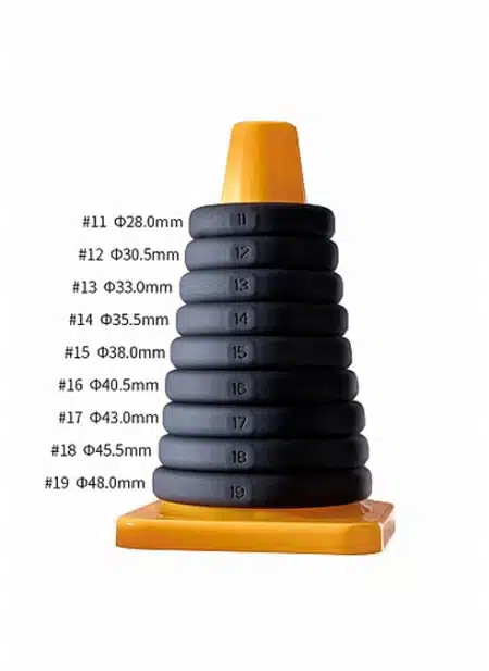 Perfect Fit Play Zone 9 Xact-Fit Rings with Sturdy Cone