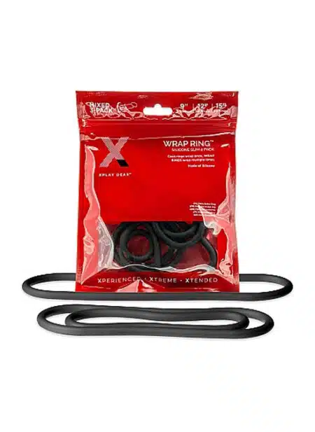 Perfect Fit XPlay 3 Pack Silicone Slim Wrap Ring (9, 12, 15)