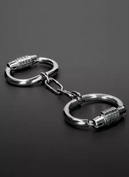 Stainless steel Handcuffs with Combination Lock
