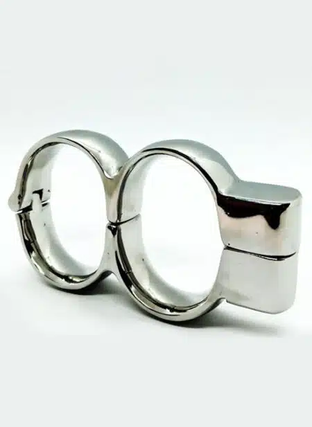 Stainless steel Irish Handcuffs