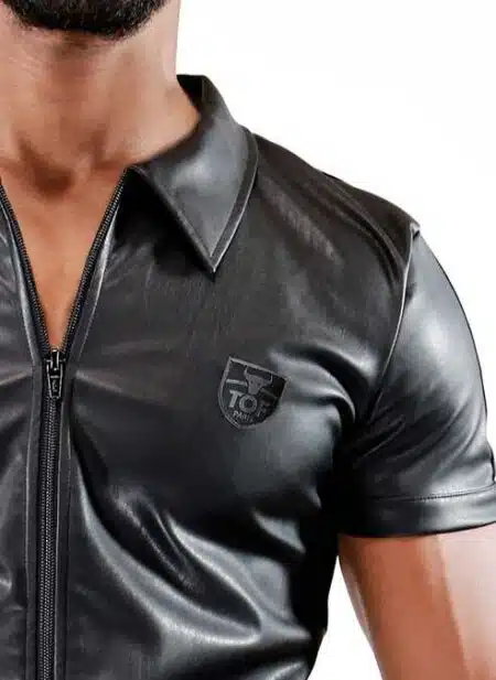 TOF Paris Fetish Zip Vest