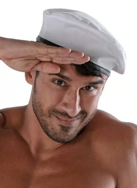 ToF Paris Reversible Beret White / Khaki