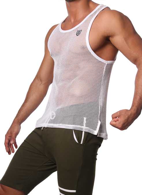 TOF Paris Rio Tank Top White