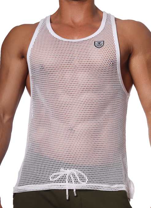TOF Paris Rio Tank Top White