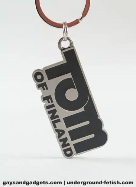 Tom of Finland Logo Keyring