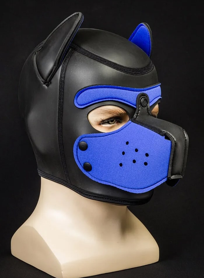 Mr. S Neoprene Puppy Hood Royal Blue