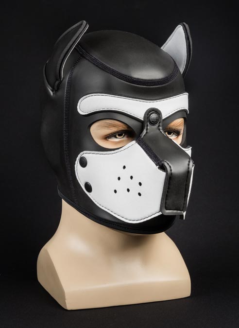 Mr. S Neoprene Puppy Hood White