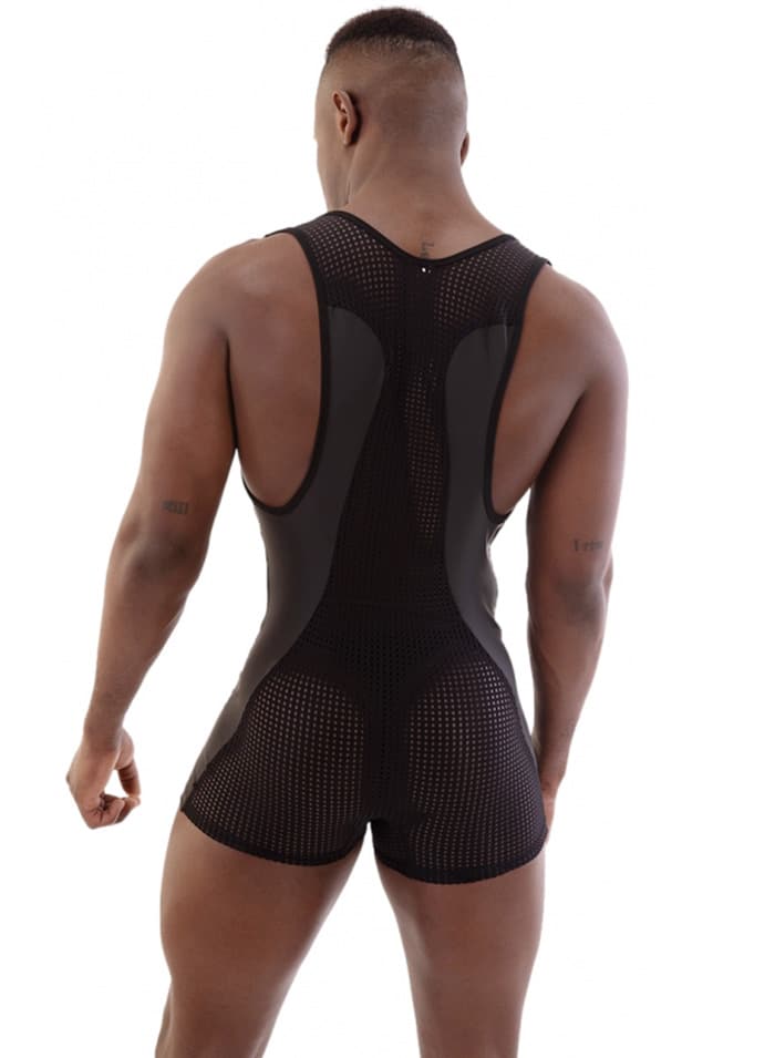 Barcode Sanke Singlet Black