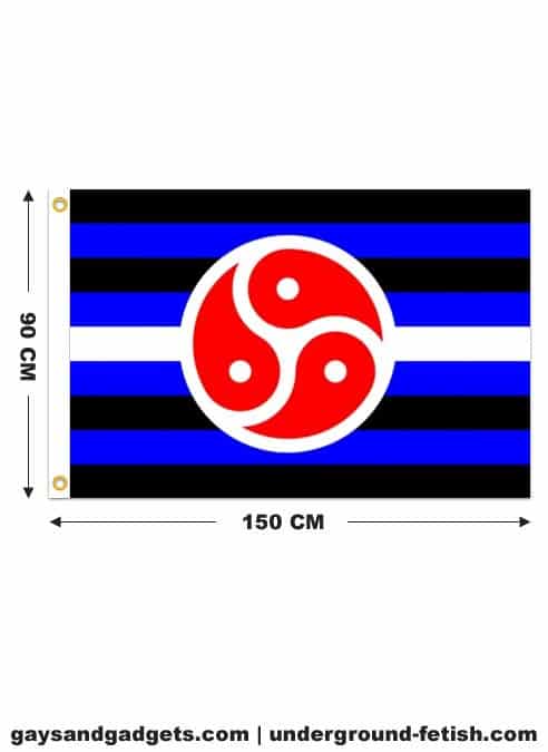 BDSM Rights Flag Printed 90 x 150 cm