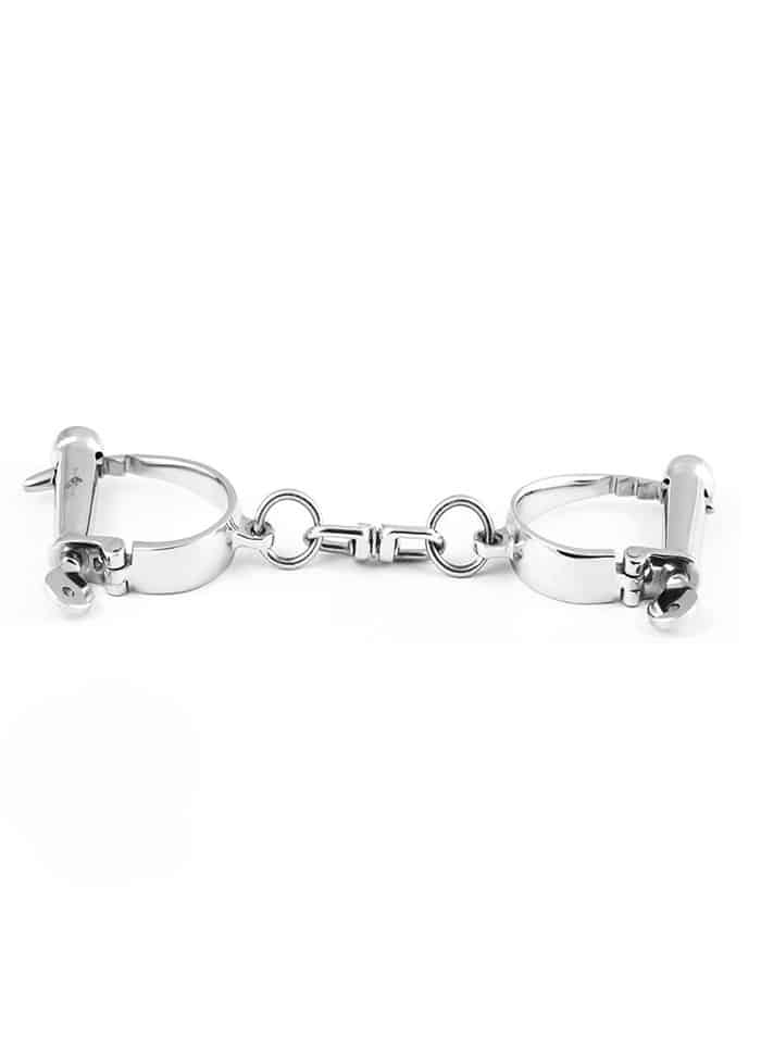 Black Label Darby-Style Heavy Hand Cuffs