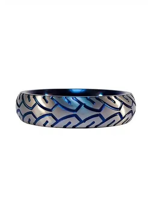 Blue Racer Stainless Steel Cock Ring